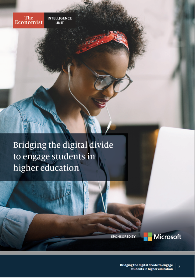 The Economist: Bridging The Digital Divide & Faculty Playbook