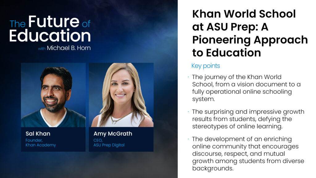 The Khan World School, One Year Later