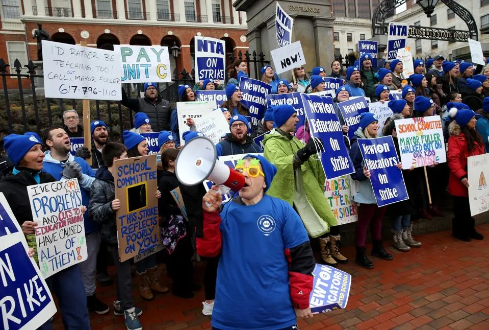 In Exchange For Right To Strike In Mass., Offer Educational Choices