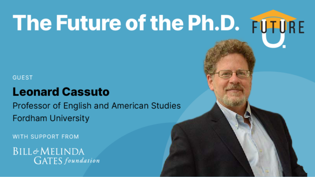 The Future of the Ph.D.