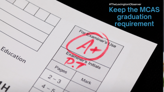 Letter to the editor: Keep the MCAS graduation requirement