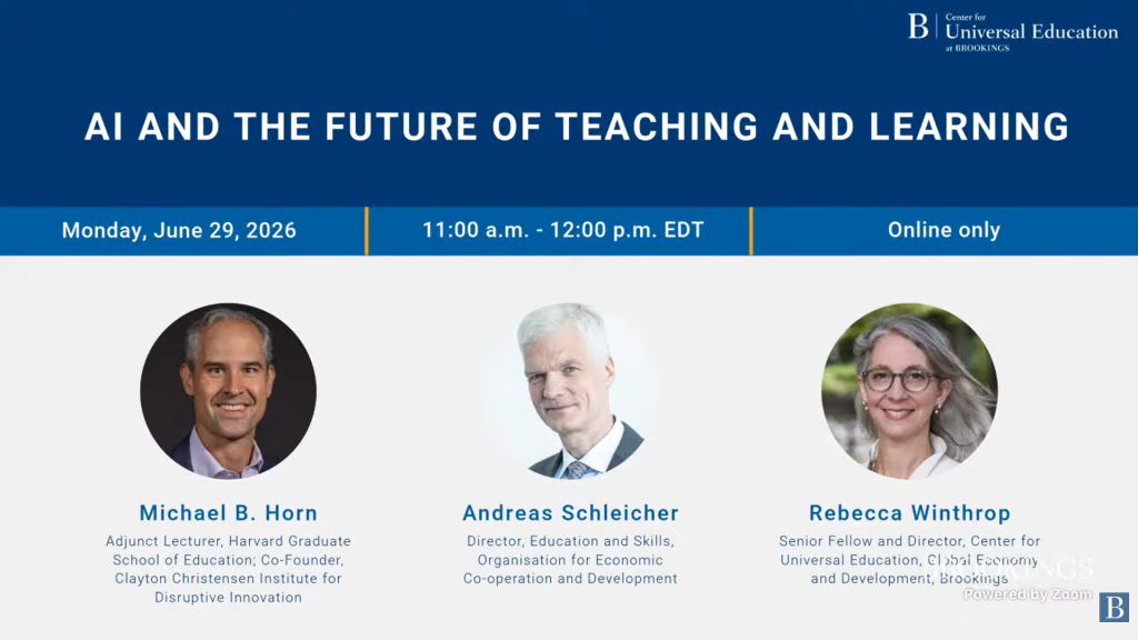 AI and the future of teaching and learning